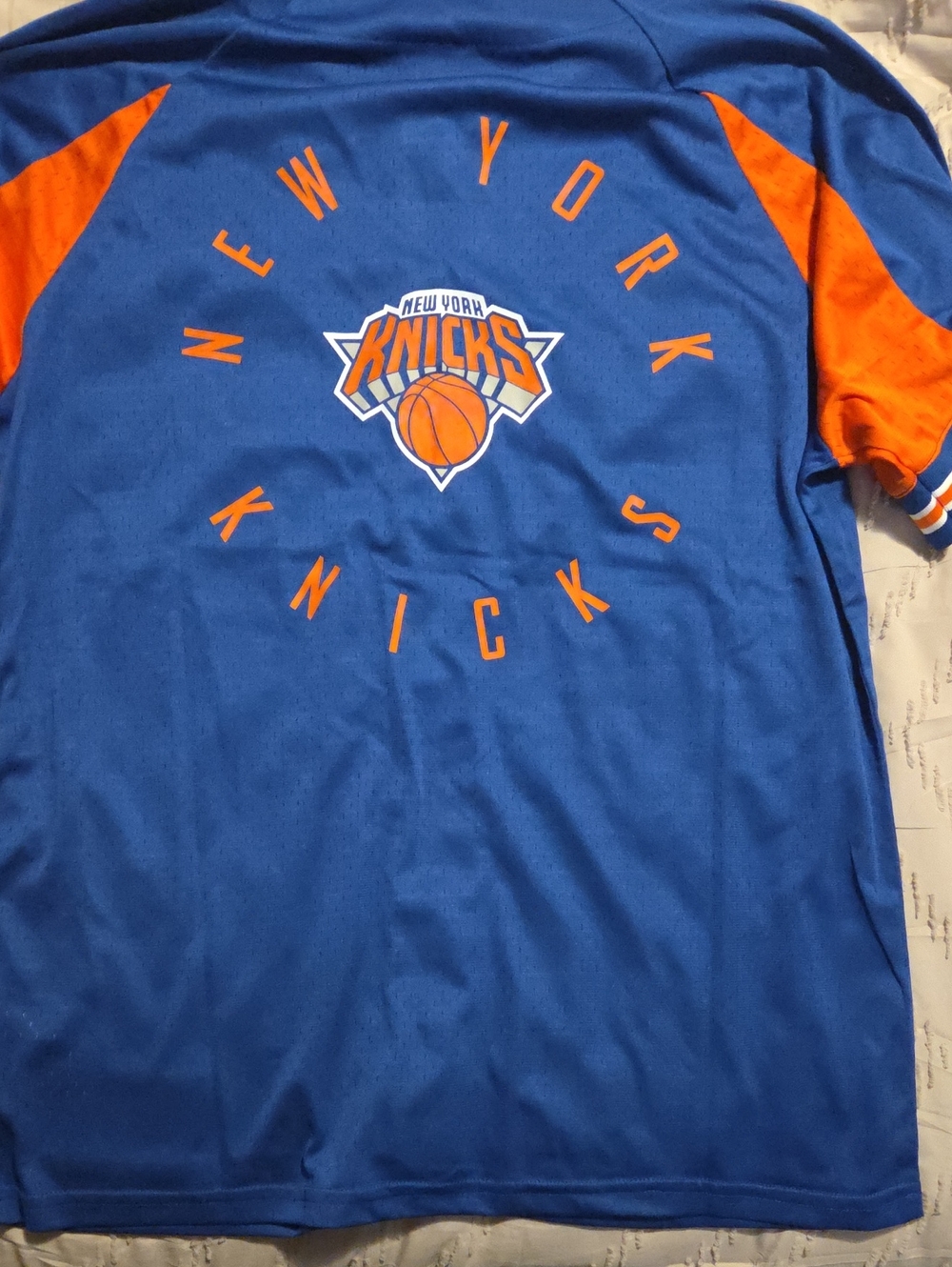 Blue & Orange Men's Jersey Tee